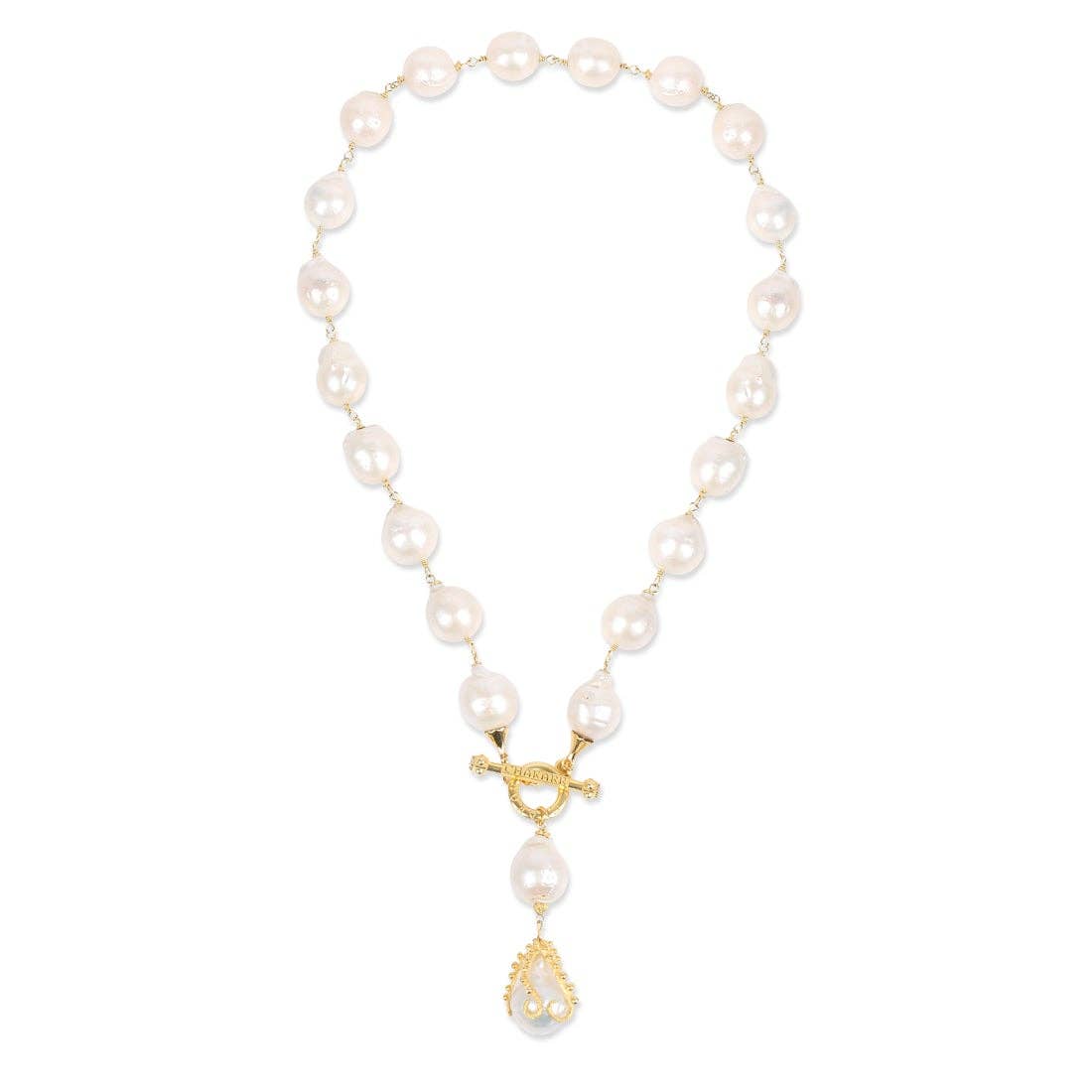 CORE | PEARL TENTACLE Y NECKLACE