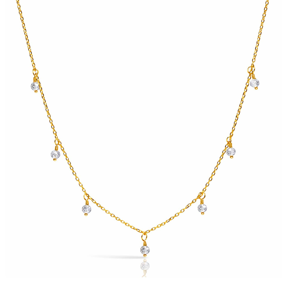 Shimmer Drop Necklace