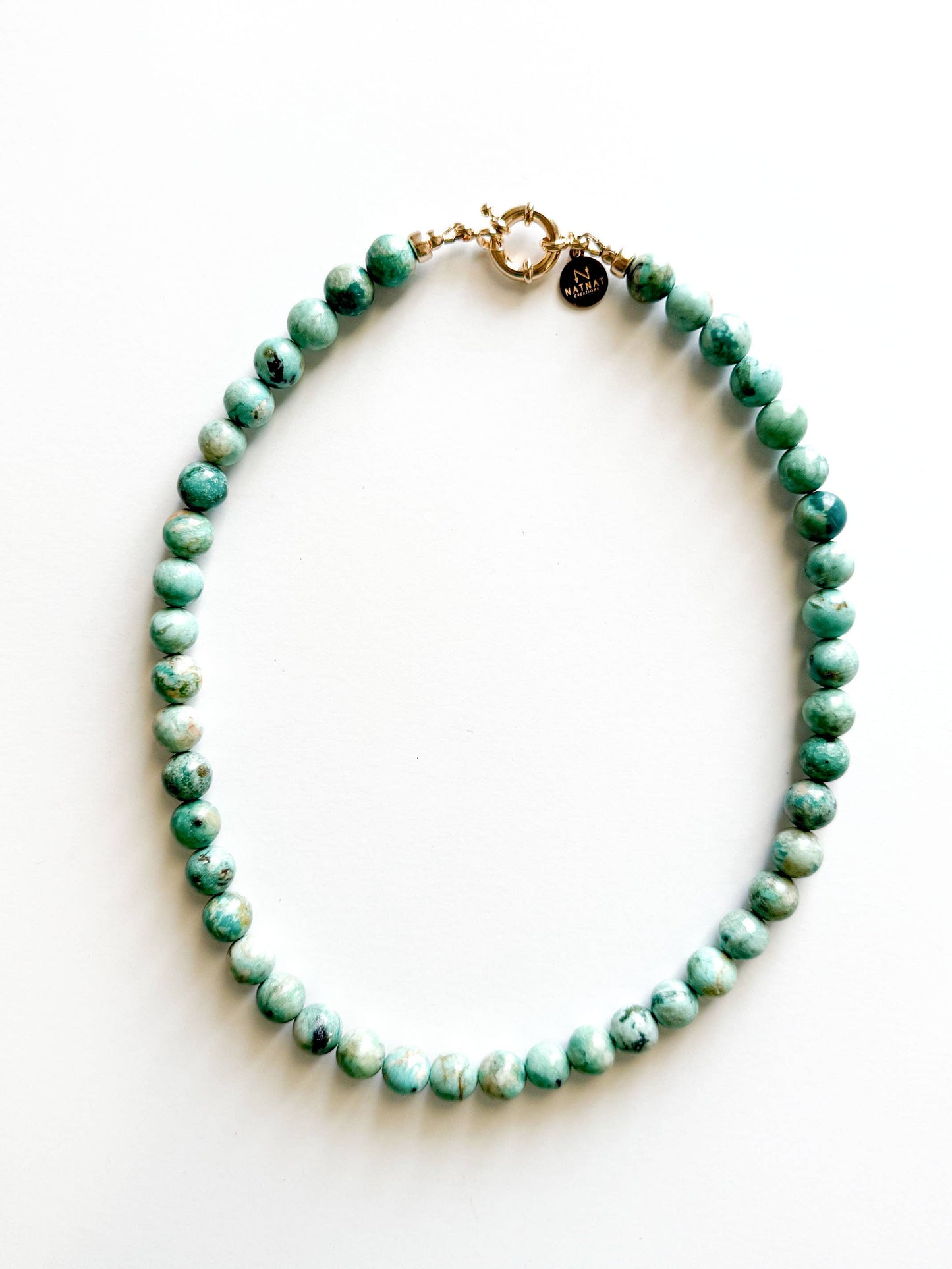 GALLERIA NECKLACE ~ Peruvian Turquoise Necklace