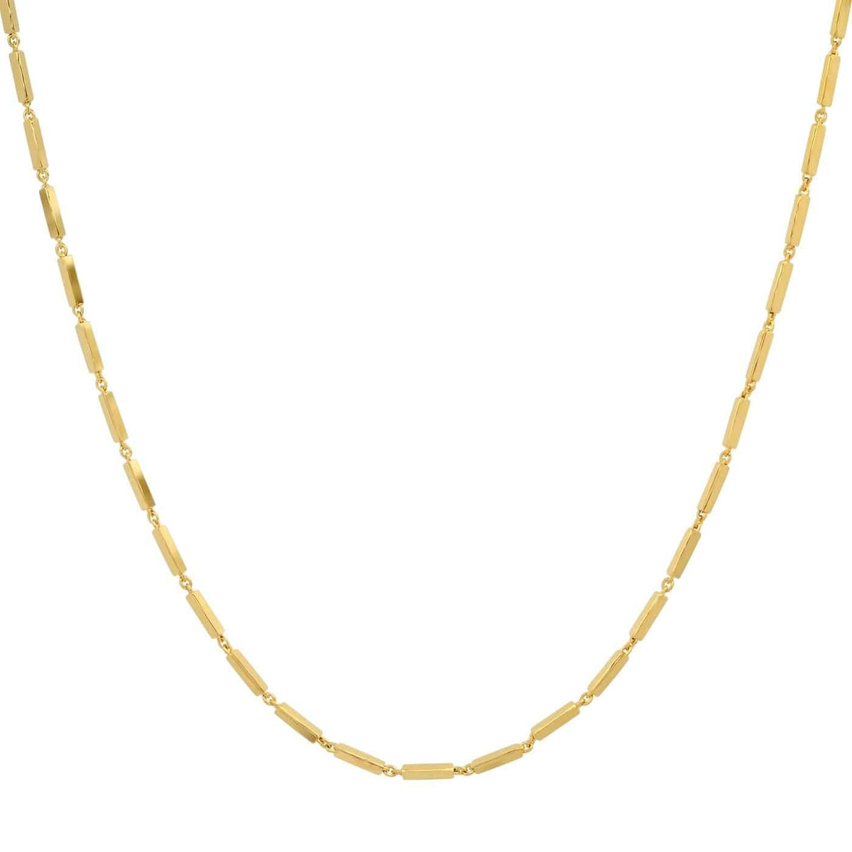 Gold Vermeil Bar Chain