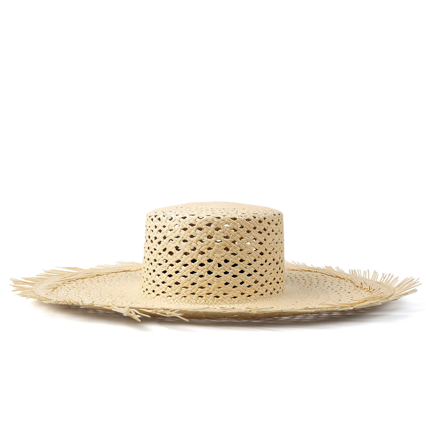 Brisa - Handmade Patterned Beach Straw Hat
