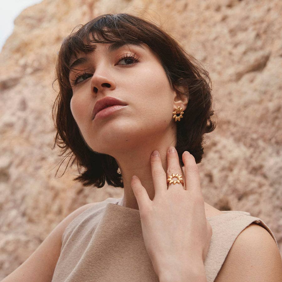 Hélia Ring | Jewelry Gold Gift Waterproof