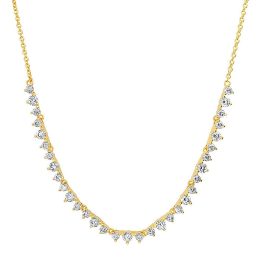 Graduated Tennis Necklace