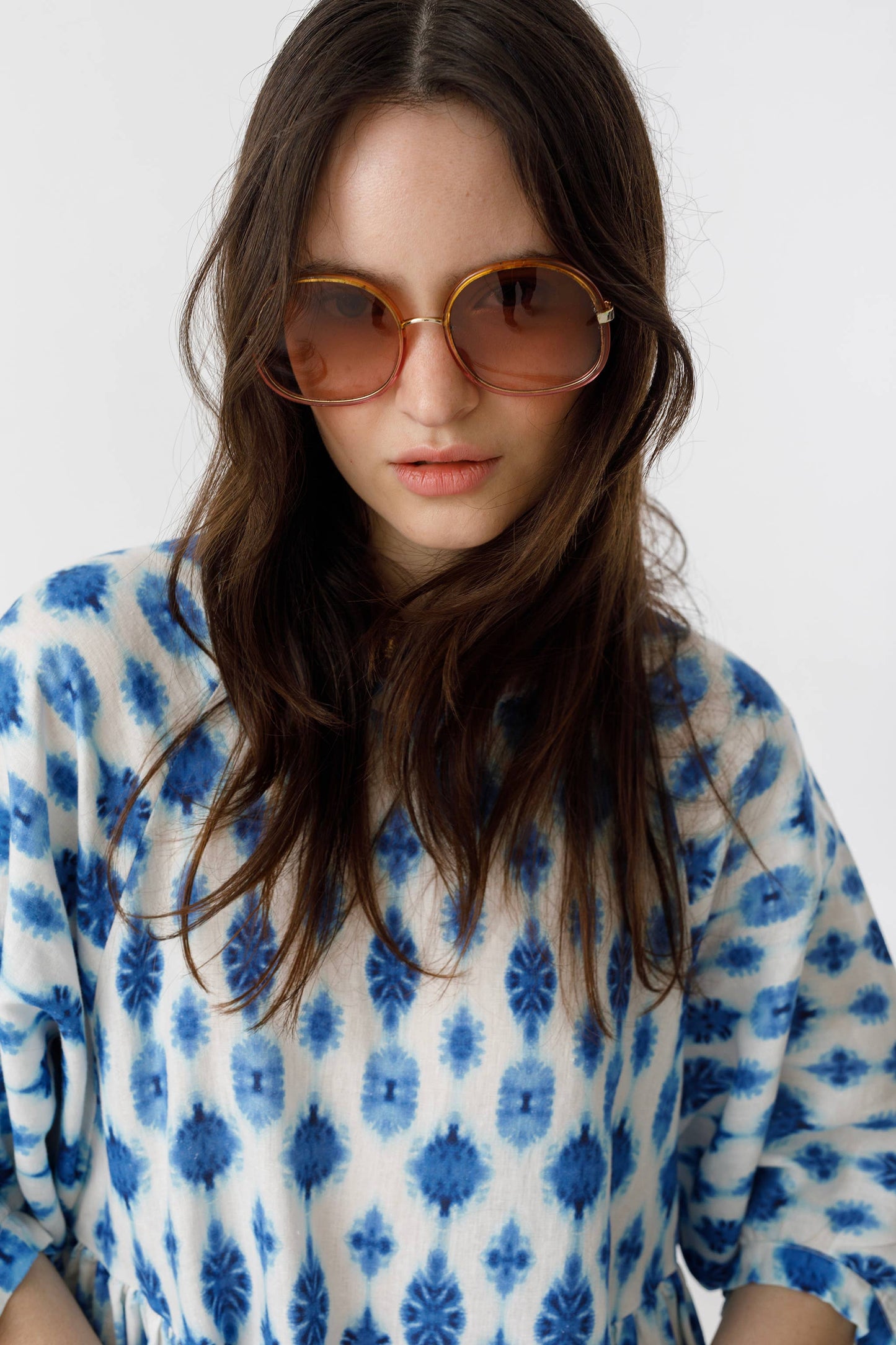 Alcala Dress - Hamptons Print