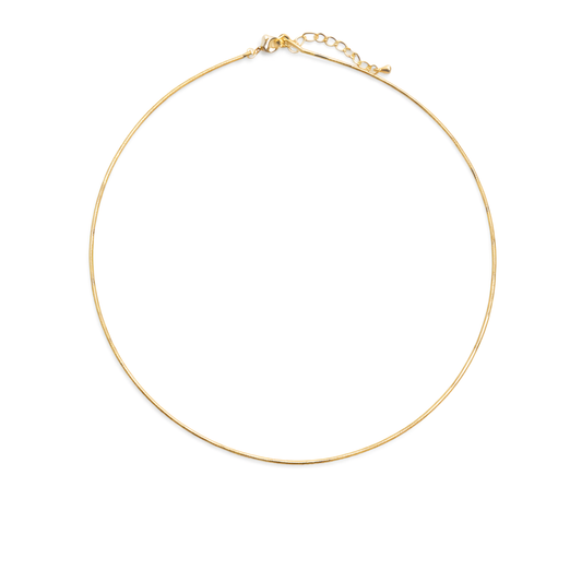 Gold Wire Necklace