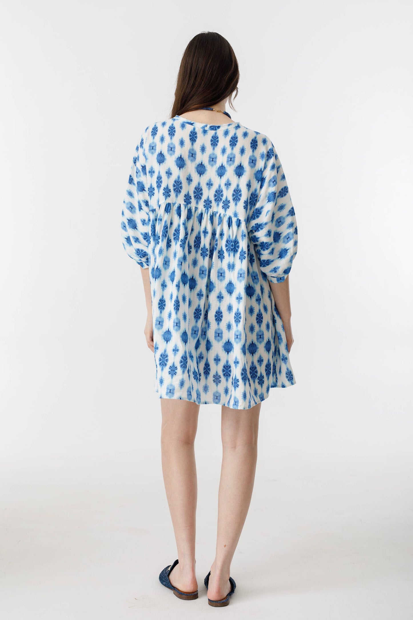 Alcala Dress - Hamptons Print