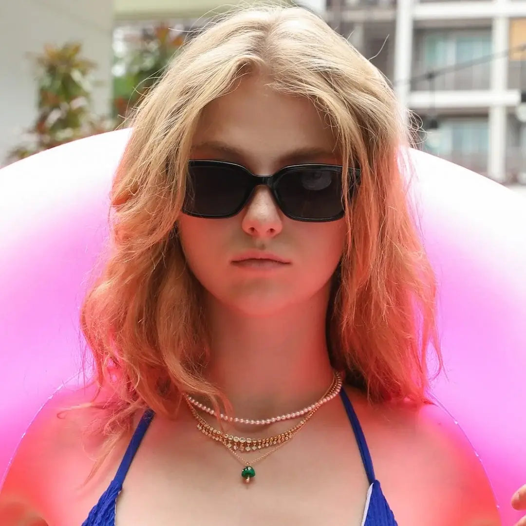 Resin Mushroom Necklace