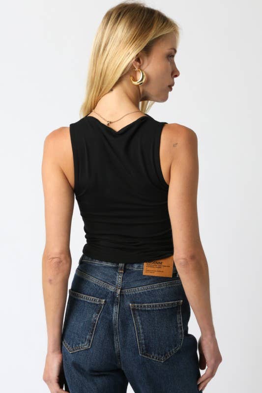 Mandy Mock Neck Tank