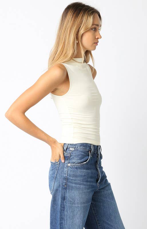 Mandy Mock Neck Tank