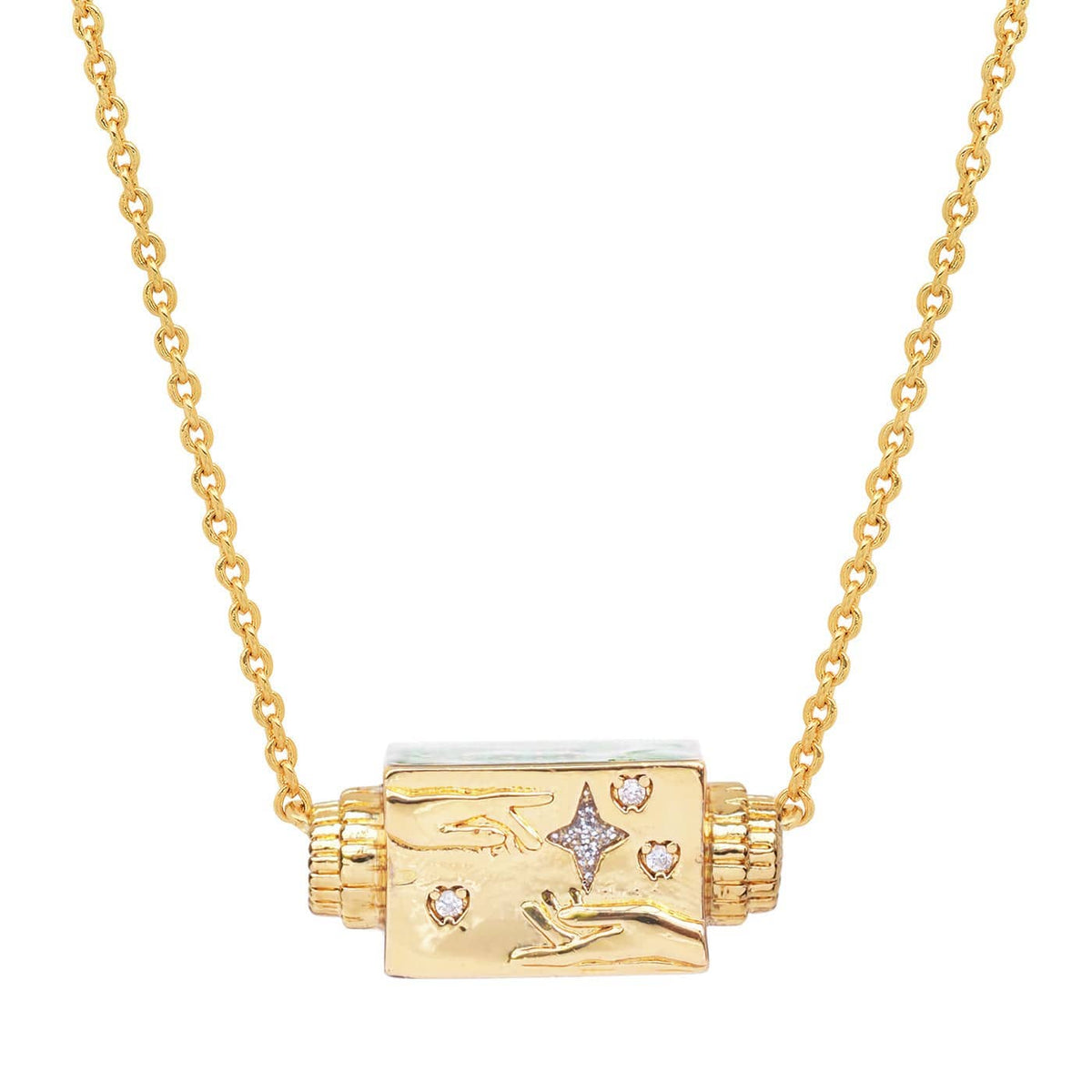 Love at First Sight Spinner Necklace
