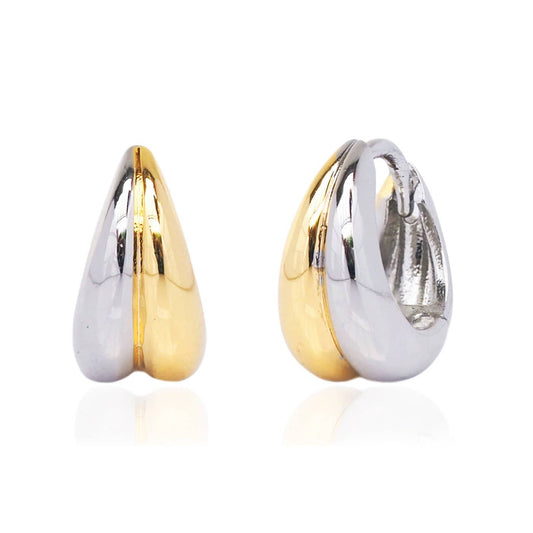 Two Tone Small Side By Side Drop Click Huggies