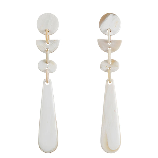 Buffalo Horn Earring