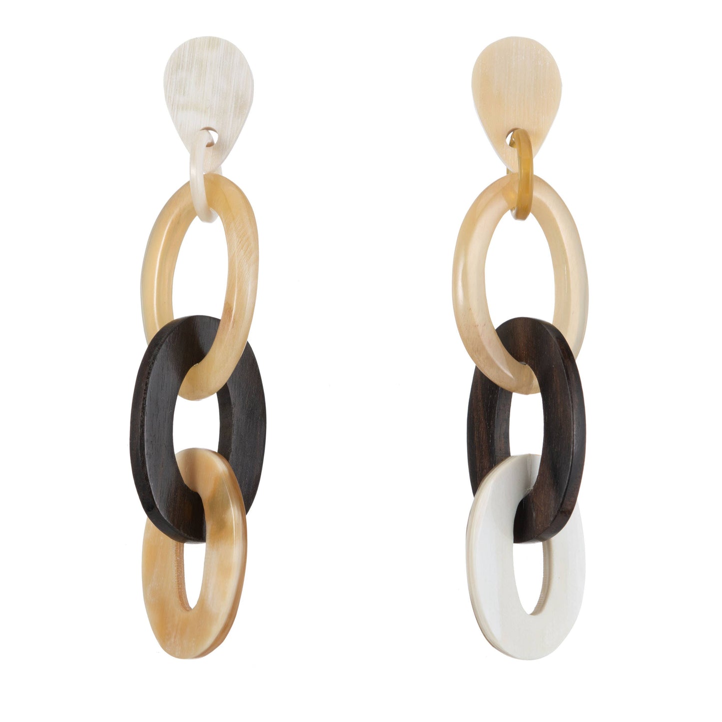 Buffalo Horn Earring