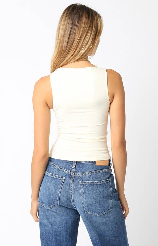 Mandy Mock Neck Tank