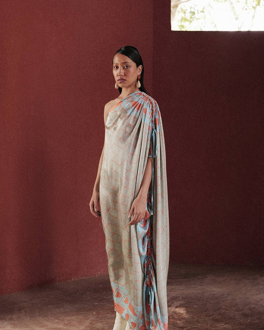 BEACH SARONG IN MAT
