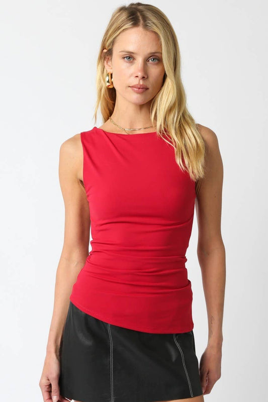Jay Asymmetrical Tank Top