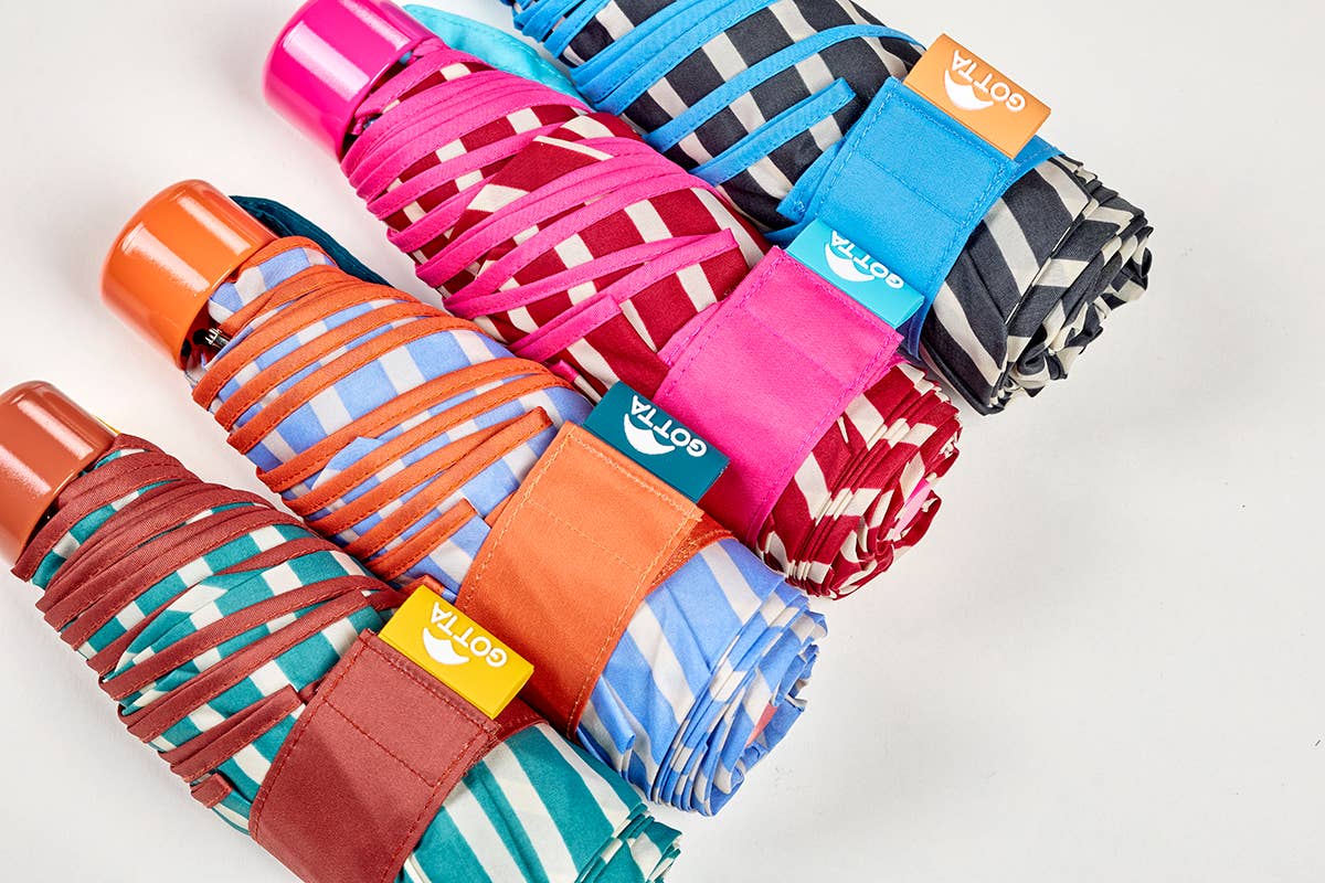GOTTA Mini Umbrella striped print