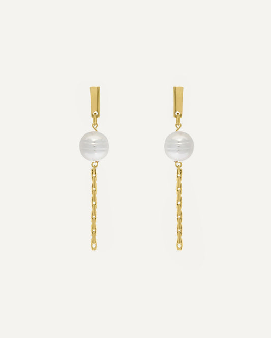 Vita earrings pearl