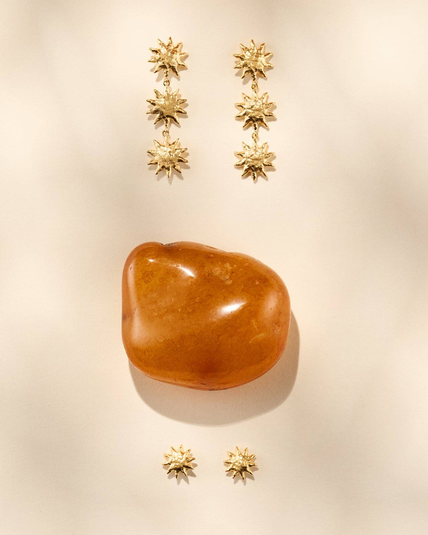 Solé Stud Earrings | Jewelry Gold Gift Waterproof