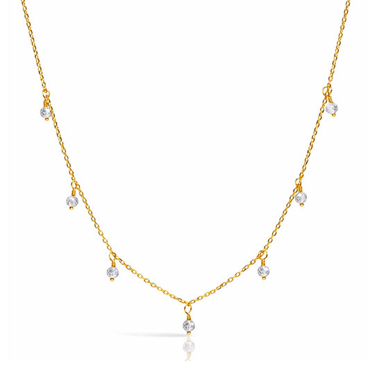 Shimmer Drop Necklace