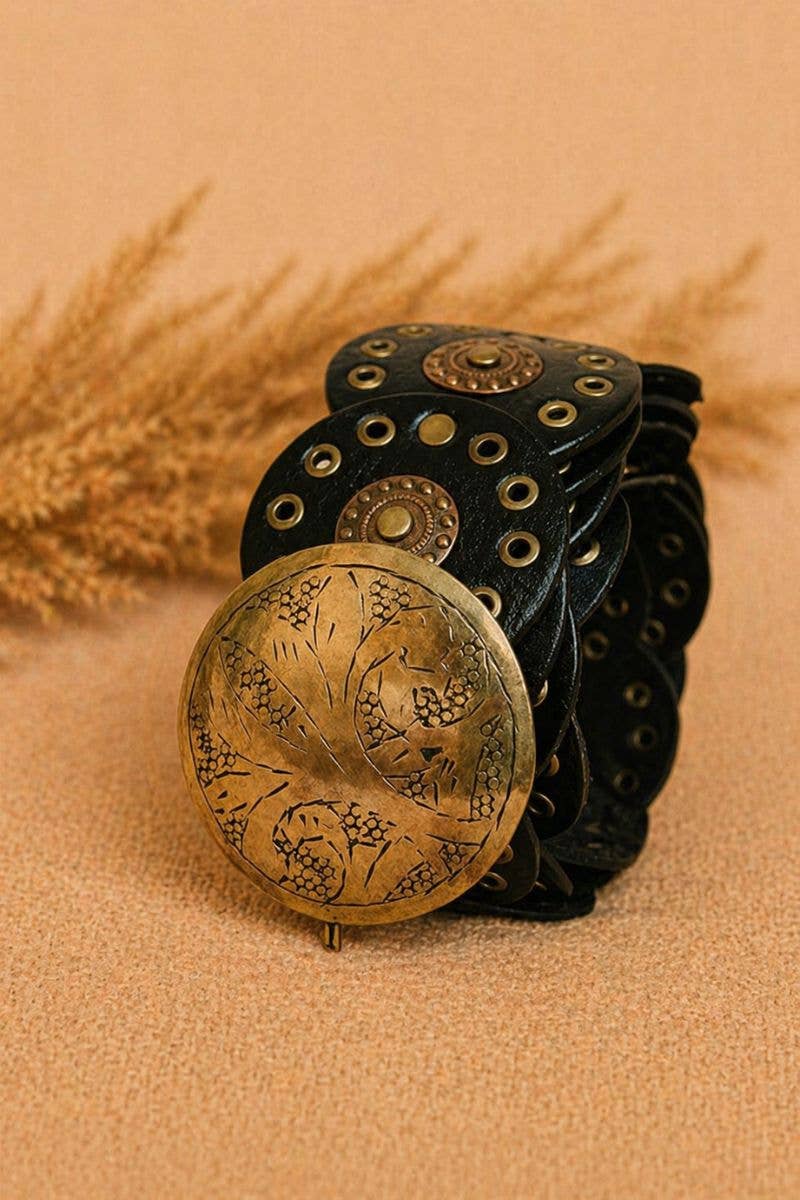BLACK LEATHER BELT ALPHA NARROW