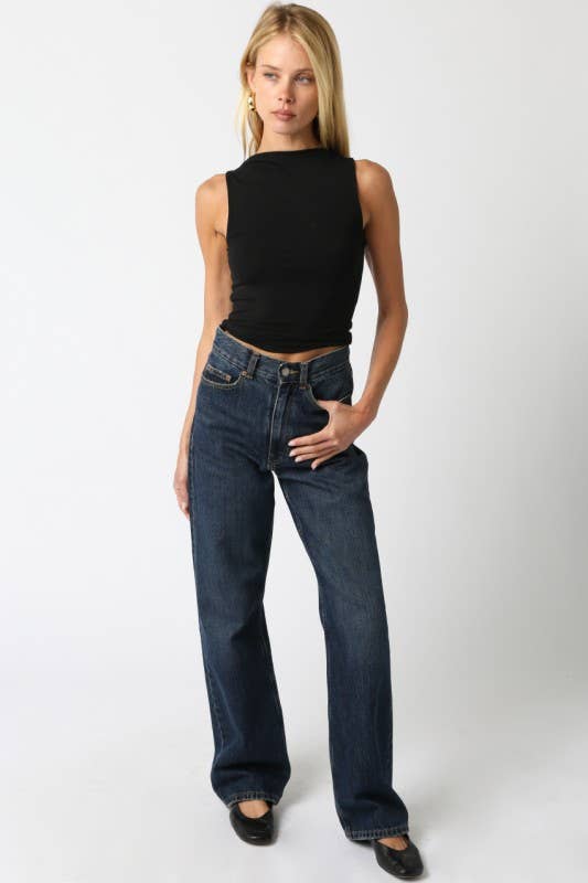 Mandy Mock Neck Tank