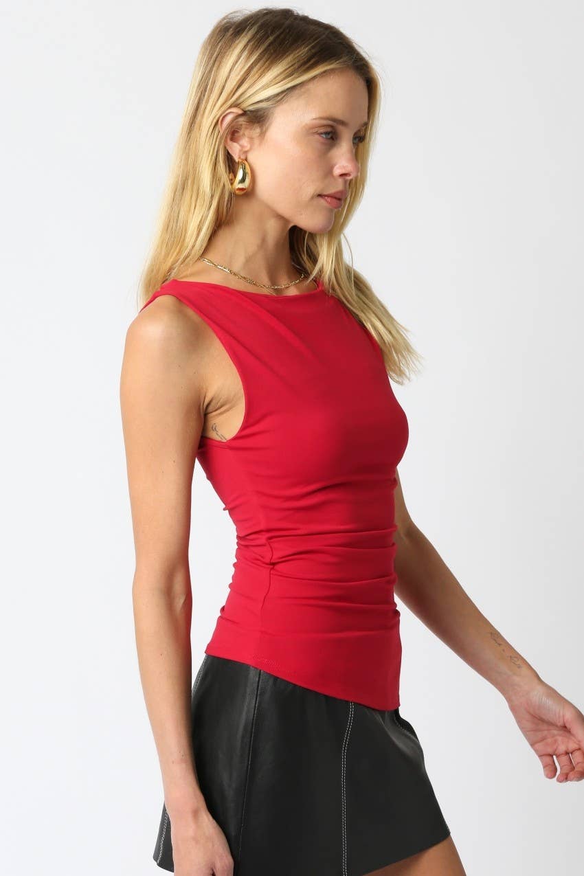 Jay Asymmetrical Tank Top