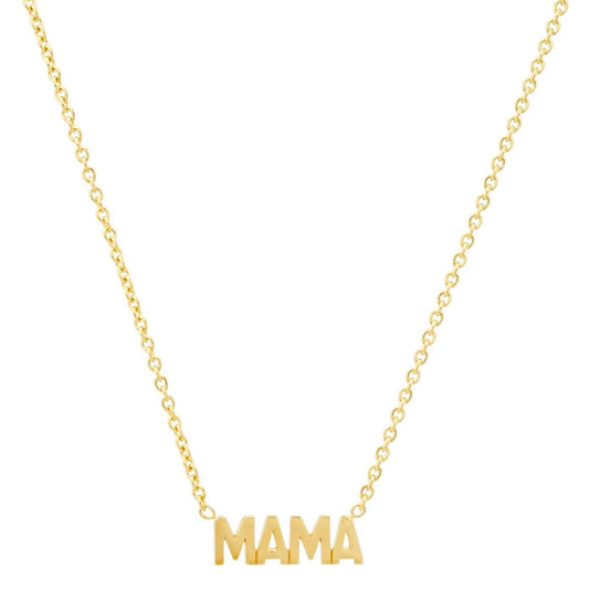 Gold Vermeil Mama Necklace