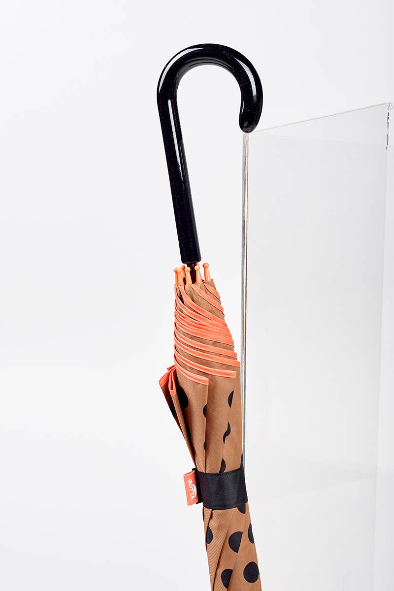 GOTTA long automatic umbrella, polka dot print